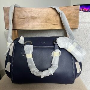 COACH 1941 Line- Ace Leather Satchel in Indigo